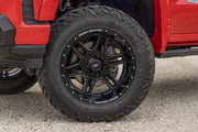 Rough Country 92 Serie Rin | Una Pieza Maquinada | Negro Brillante | 18x9 | 6x5.5 | +18mm