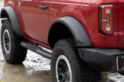 Estribos Tubulares Ovalados | 2 Puertas | Negro | Ford Bronco (2 Door) 4WD (2021-2026)