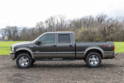 Estribo Tubular Ovalado | Cabina Crew | Negro | Ford F-250/F-350 Super Duty (99-16)