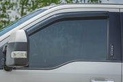 Deflectores de Ventana Lateral | Tape On Rain Guard | Ford F-150/Lightning/F-250/F-350/Raptor (15-26)