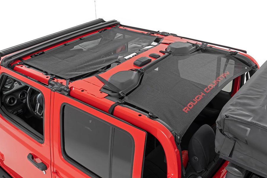 Techo Bikini de Malla Plus | Negro | Jeep Gladiator JT 4WD (2020-2024)