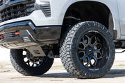 Rough Country 96 Serie Rin | Una Pieza | Negro Brillante | 22x10 | 6x5.5 | -19mm