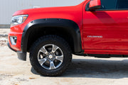 Guardabarros Pocket | GBA Negro Brillante | Chevy Colorado 2WD/4WD (2015-2022)