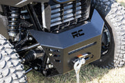 Placa para Malacate | 4500 LB Malacate | 10" Negro Slimline | Honda Pioneer 520