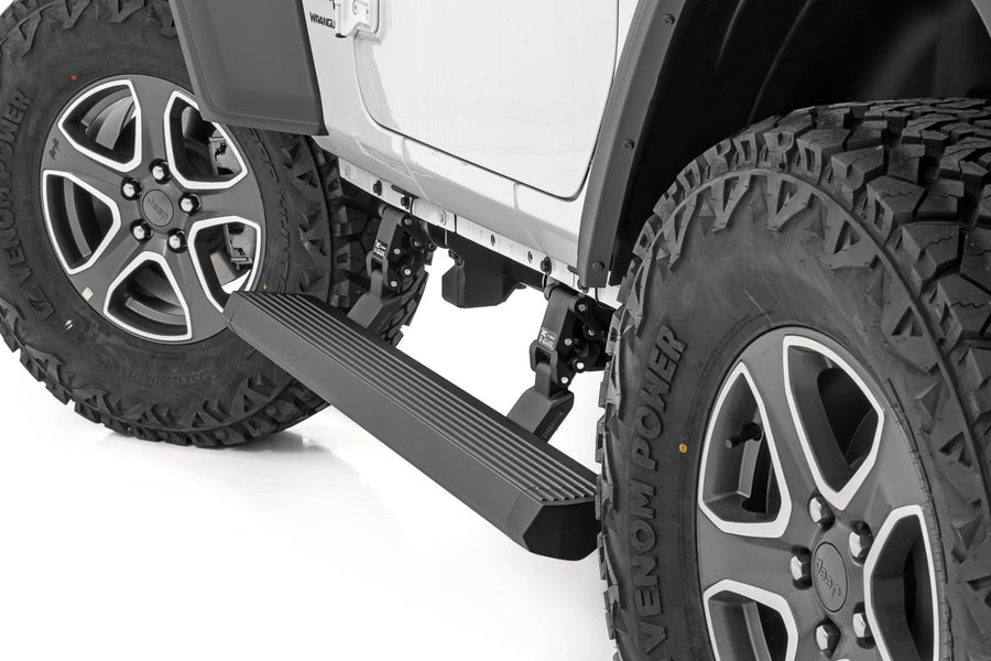 Estribos Eléctricos | Dual Electric Motor | 2 Puertas | Jeep Wrangler JL (18-26)