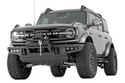 Montaje Alto de Malacate | Todos los Modelos | 12000S | 20 Inch Negro Single Row LED | Ford Bronco (21-26)