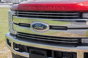 Kit de Luces LED | Montaje en Parrilla | 8" Negro Pair | Ford F-250 Super Duty (17-19)