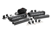 Kit de Luces LED | Montaje en Parrilla | 8" Negro Pair | Ford F-250 Super Duty (17-19)