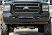 Kit de Luces LED | Montaje de Defensa | 20" Negro Dual Row | Ford F-250/F-350 Super Duty (05-07)