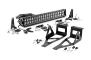 Kit de Luces LED | Montaje de Defensa | 20" Negro Dual Row | Ford F-250/F-350 Super Duty (05-07)