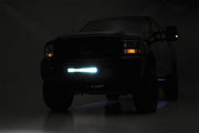Kit de Luces LED | Montaje de Defensa | 20" Negro Dual Row | Blanco DRL | Ford F-250/F-350 Super Duty (05-07)
