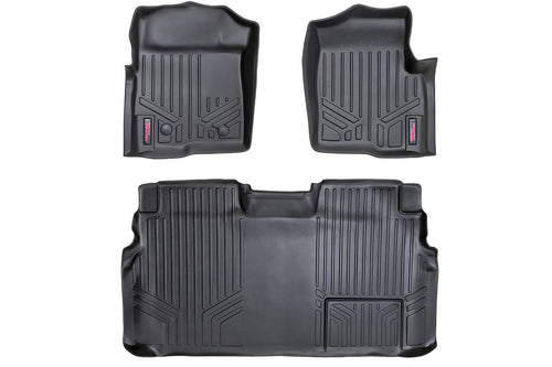 Tapetes | Delantero y Trasero | 2 Ret Hook | Ford F-150 2WD/4WD (2011-2014)