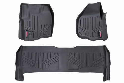 Tapetes | Delantero y Trasero | Raised FR Pedal | Ford F-250/F-350 Super Duty (12-16)