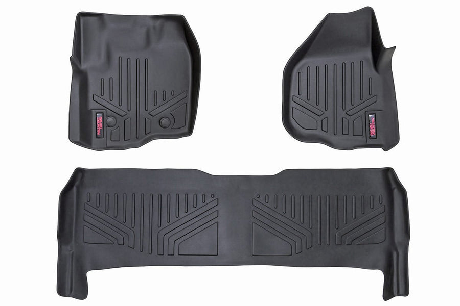 Tapetes | Delantero y Trasero | Raised FR Pedal | Ford F-250/F-350 Super Duty (12-16)