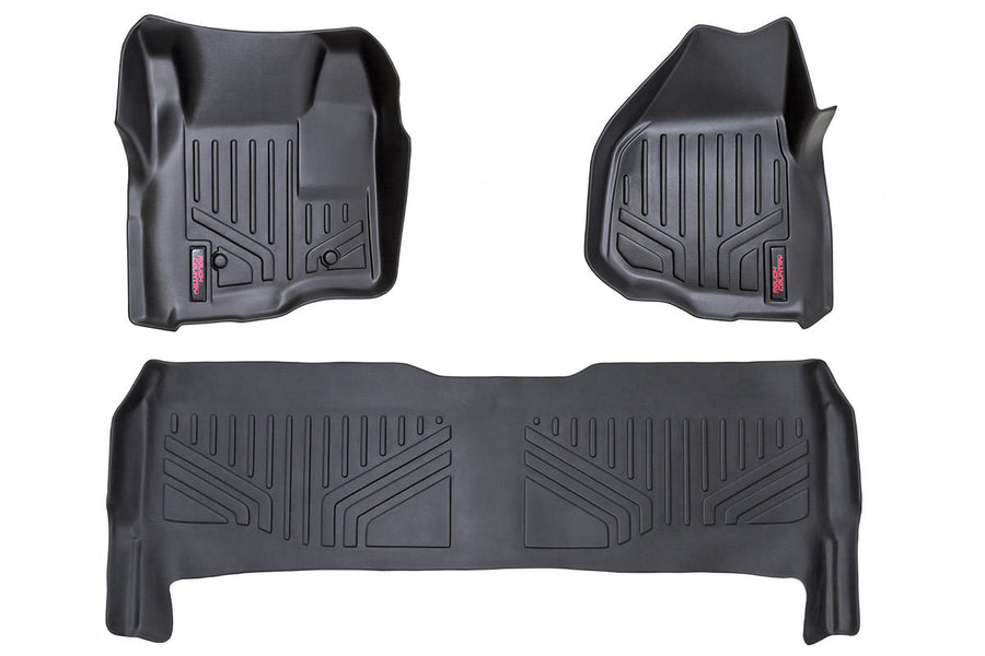 Tapetes | Delantero y Trasero | Pedal Rebajado | Ford F-250/F-350 Super Duty (11-16)