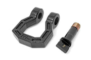Grillete D | Forjado | Pair | Negro