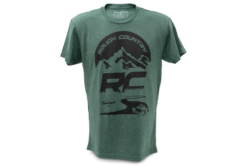 Playera Rough Country | RC Mountains | Verde Bosque | MD