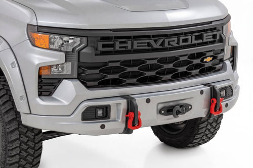 Defensa Delantera FXS | 12000S | GAN Plata Ice Metallic | Chevy Silverado 1500 (23-26)