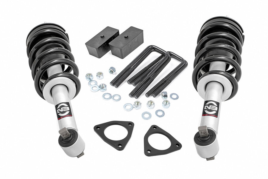 Kit de Elevación de 2.5 Pulgadas | Aluminio/Acero Fundido | N3 Strut | Chevy/GMC 1500 (07-18)