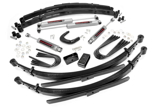 Kit de Elevación de 6 Pulgadas | 56 Inch Rear Resortes | Chevy/GMC C10/K10 Truck & SUV/K5 Blazer (77-87)