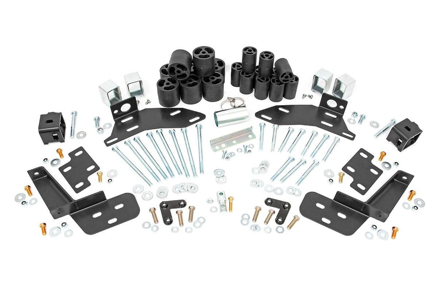 Elevación de Carrocería w/Bump Brckt | Delantero y Trasero | 3" | Chevy C1500/K1500 Truck (95-99)