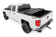 Cubierta de Caja Suave Tri-Plegable | 6'7" Bed | Chevy/GMC 1500/2500HD/3500HD (14-19 & Classic)