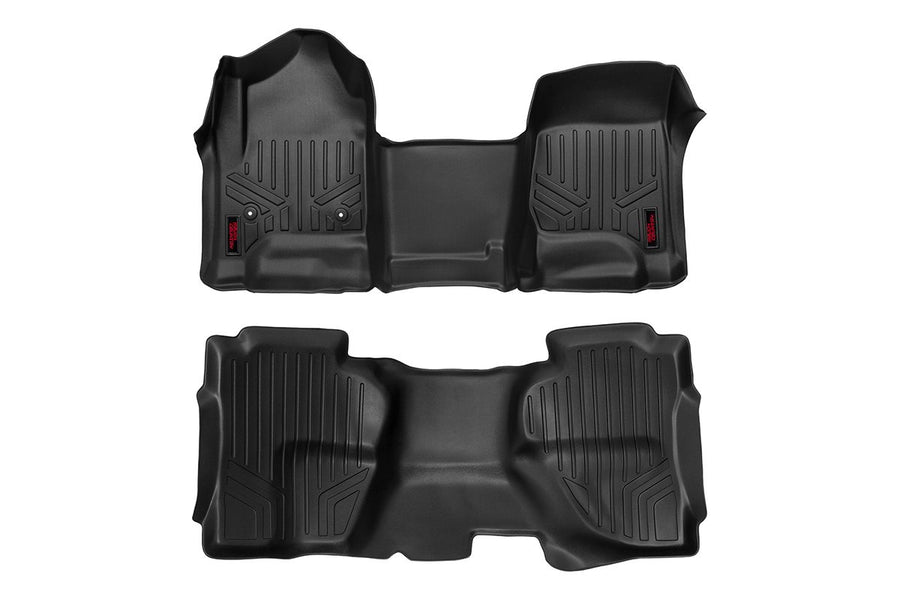 Tapetes | Delantero y Trasero | OV Hump | Cabina Extendida | Chevy/GMC 1500/2500HD/3500HD 2WD/4WD