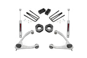 Kit de Elevación de 3.5 Pulgadas | Brazo de Control Superior Forjado | Acero Fundido | Chevy/GMC 1500 (07-16)