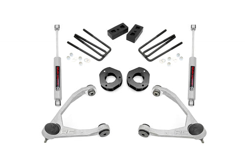Kit de Elevación de 3.5 Pulgadas | Brazo de Control Superior Forjado | Acero Fundido | Chevy/GMC 1500 (07-16)