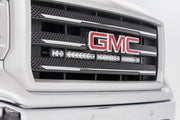 Kit de Luces LED | Montaje Detrás de la Parrilla | 30" Cromado Single Row | Chevy/GMC 1500 (14-18 & Classic)