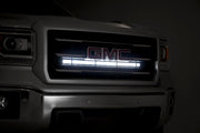 Kit de Luces LED | Montaje Detrás de la Parrilla | 30" Cromado Single Row | Chevy/GMC 1500 (14-18 & Classic)
