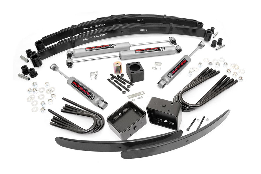 Kit de Elevación de 6 Pulgadas | Bloques Traseros | Chevy/GMC C30/K30 C35/K35 Truck 4WD (77-87)