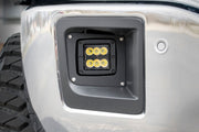 Kit de Luces LED | Montaje para Faros de Niebla | 2" Negro Pair | GMC Sierra 1500 2WD/4WD (14-15)