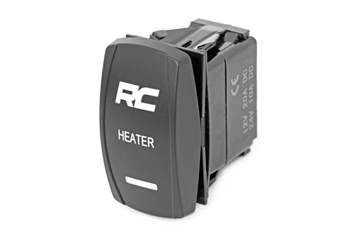 Interruptor Basculante | Calefactor de Cabina | 2x1 with Logo | Azul Back Light | Polaris General XP 4 1000
