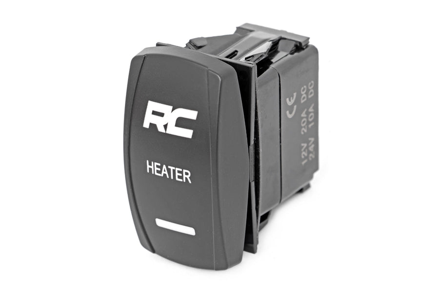 Interruptor Basculante | Calefactor de Cabina | 2x1 with Logo | Azul Back Light | Polaris General XP 4 1000