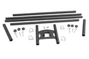 Portabandera | Dual | 2 Inch Hitch | w/ Flag Poles
