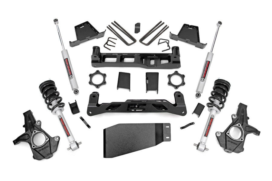 Kit de Elevación de 6 Pulgadas | N3 Struts | Chevy/GMC 1500 4WD (07-13)