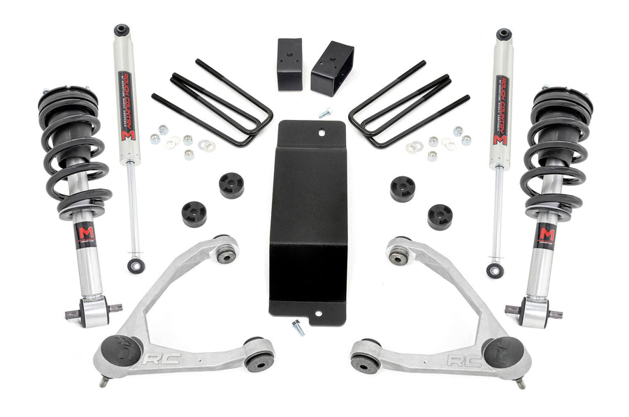 Kit de Elevación de 3.5 Pulgadas | Brazo de Control Superior Forjado | M1 Strut |  | Chevy/GMC 1500 (14-16)