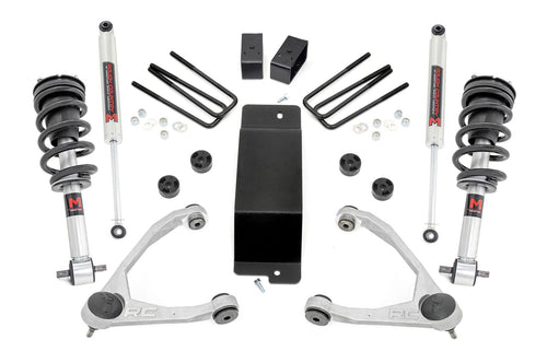 Kit de Elevación de 3.5 Pulgadas | Brazo de Control Superior | M1 Struts | Chevy/GMC 1500 (07-13)