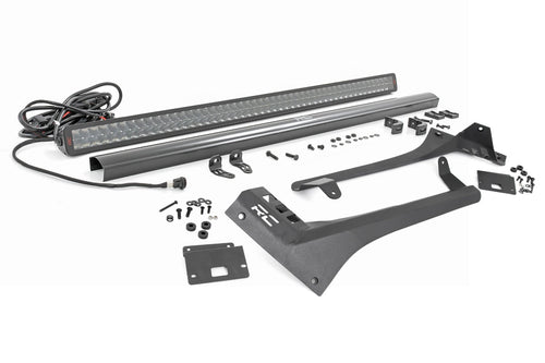 Kit de Luces LED | Parabrisas | 50" Spectrum Dual Row | Jeep Gladiator JT/Wrangler JL (18-26)