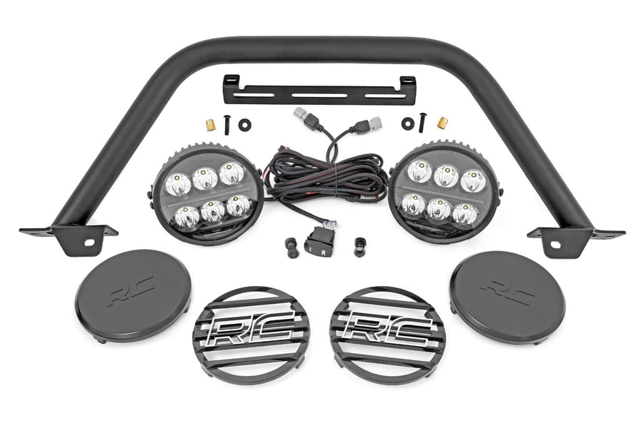Barra Safari | 6.5 Inch Redondo LED | OE Modular Acero | Ford Bronco 4WD (21-26)