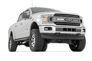 Kit de Luces LED | Montaje en Parrilla | 10" Cromado Slimline Pair | Ford F-150 (18-20)