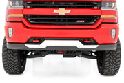 Ganchos de Remolque | Forjado | Rojo | Chevy Silverado 1500 2WD/4WD (2014-2018 & Classic)