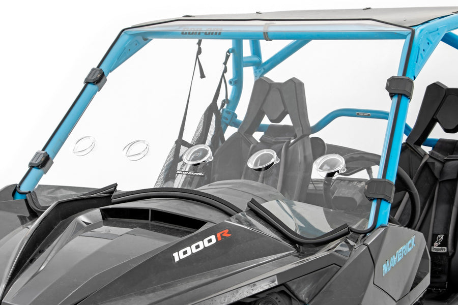 Parabrisas Completo Ventilado | Scratch Resistant | Can-Am Maverick Max 1000R X