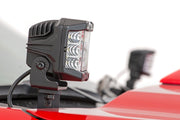 Kit de Luces LED | Montaje tipo Ditch | 2" Negro Pair | Ámbar DRL | Chevy Silverado 1500 (19-26)