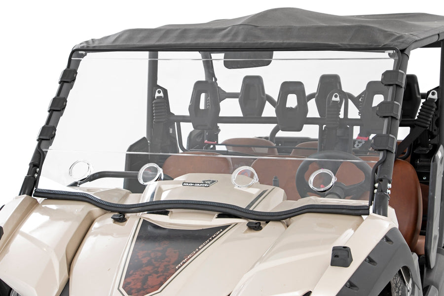 Parabrisas Completo Ventilado | Scratch Resistant | Yamaha Viking 700