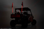 Montaje para Antena Whip | Cage | 4' Multl-Color LED Whip Pair | Polaris RZR XP 1000