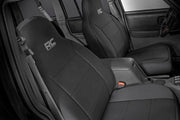 Fundas de Asiento | Non Detach Headrest Delantero y Trasero | Jeep Cherokee XJ 2WD/4WD (97-01)