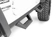 Estribos Contorneados Abatibles | 4 Puertas | Jeep Wrangler Unlimited 2WD/4WD (2007-2018)