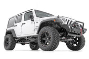 Estribos Contorneados Abatibles | 4 Puertas | Jeep Wrangler Unlimited 2WD/4WD (2007-2018)